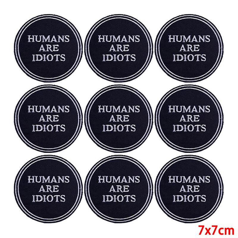 10 unids/lote, venta al por mayor, parche bordado, parches para planchar para ropa, parches para ropa, chaquetas, apliques de decoración, suministros para coser