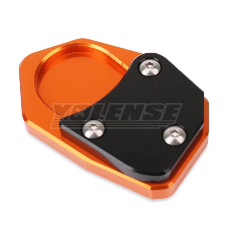 Motorcycle Kickstand Foot Side Stand Extension Pad Support Plate Enlarge Stand For 790 890 Adventure 790 ADV 890 ADV 2024-2025