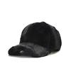 Vintertilbehør Sporty Stil Caps med brem Varme Baseballcaps Minimalistisk Stil Plysj Unisex Fritidshatt Mote 56-58cm