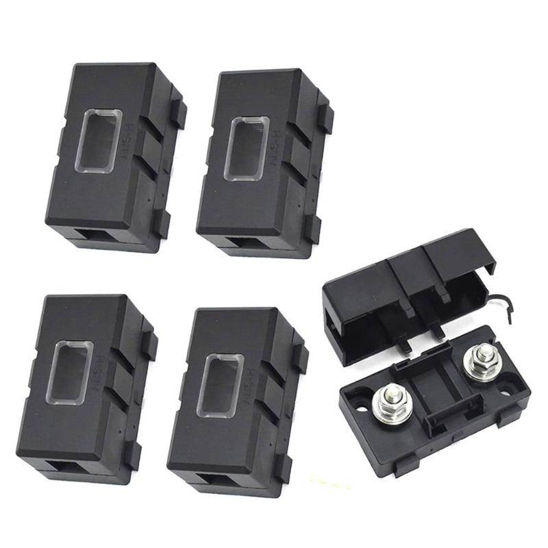 Fireproof Small Fuses Base High Temperature Resistant Fuses Holder for Truck Agricultural & Mobile Equipment Circuits