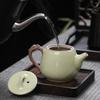 Ru Kiln Ceramic Teapot - Auspicious Dragon Stone Ladle