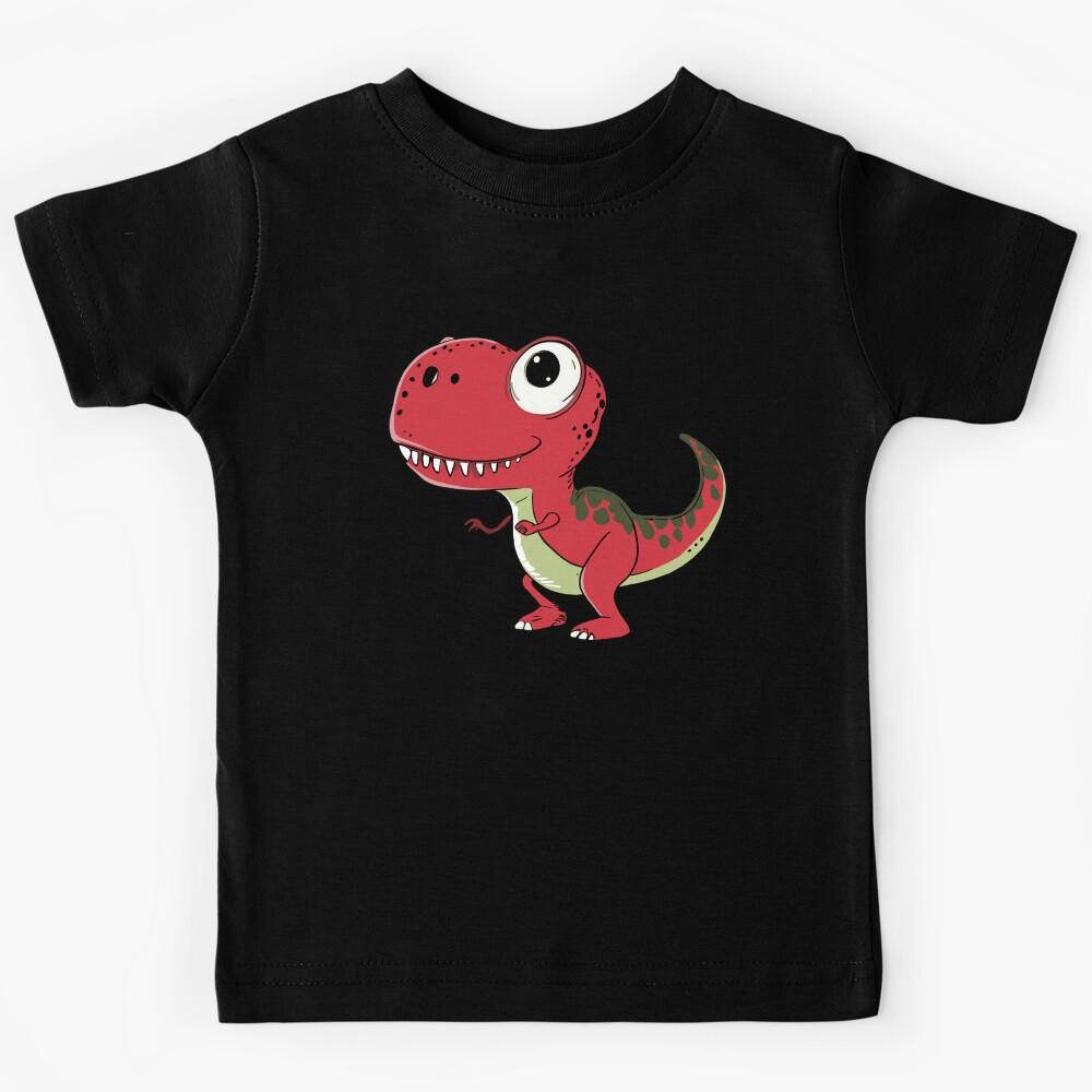 Red Dino Kids T-Shirt 170
