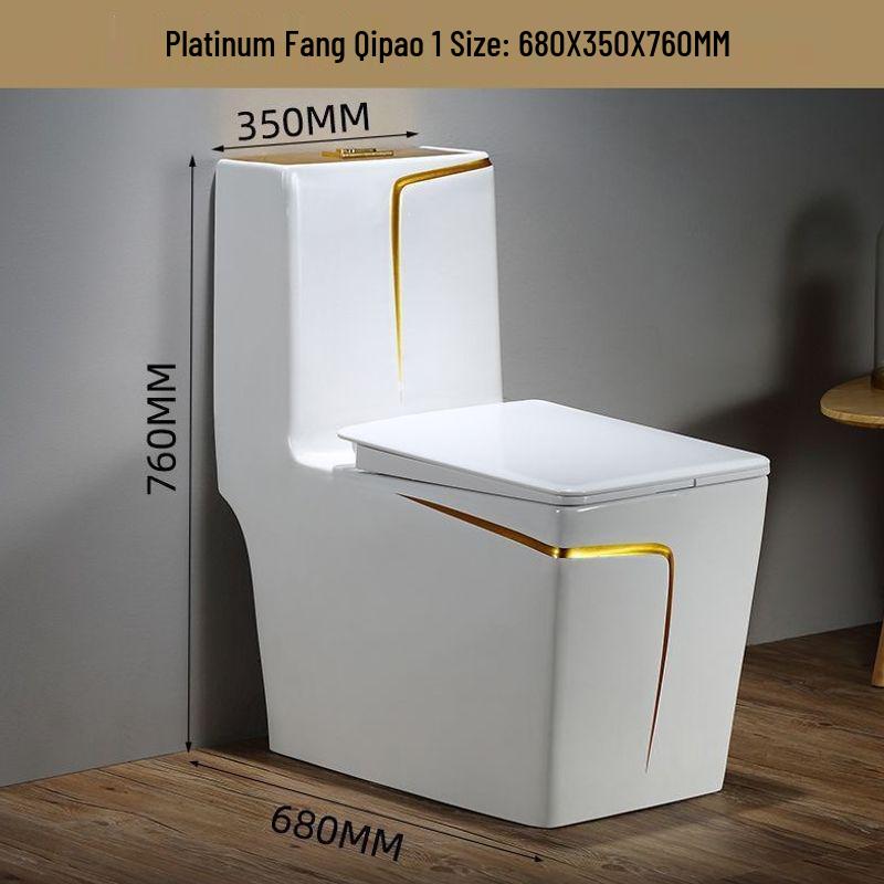 Colorful Anti-odor Water-Saving Ceramic Toilet for Small Bathrooms