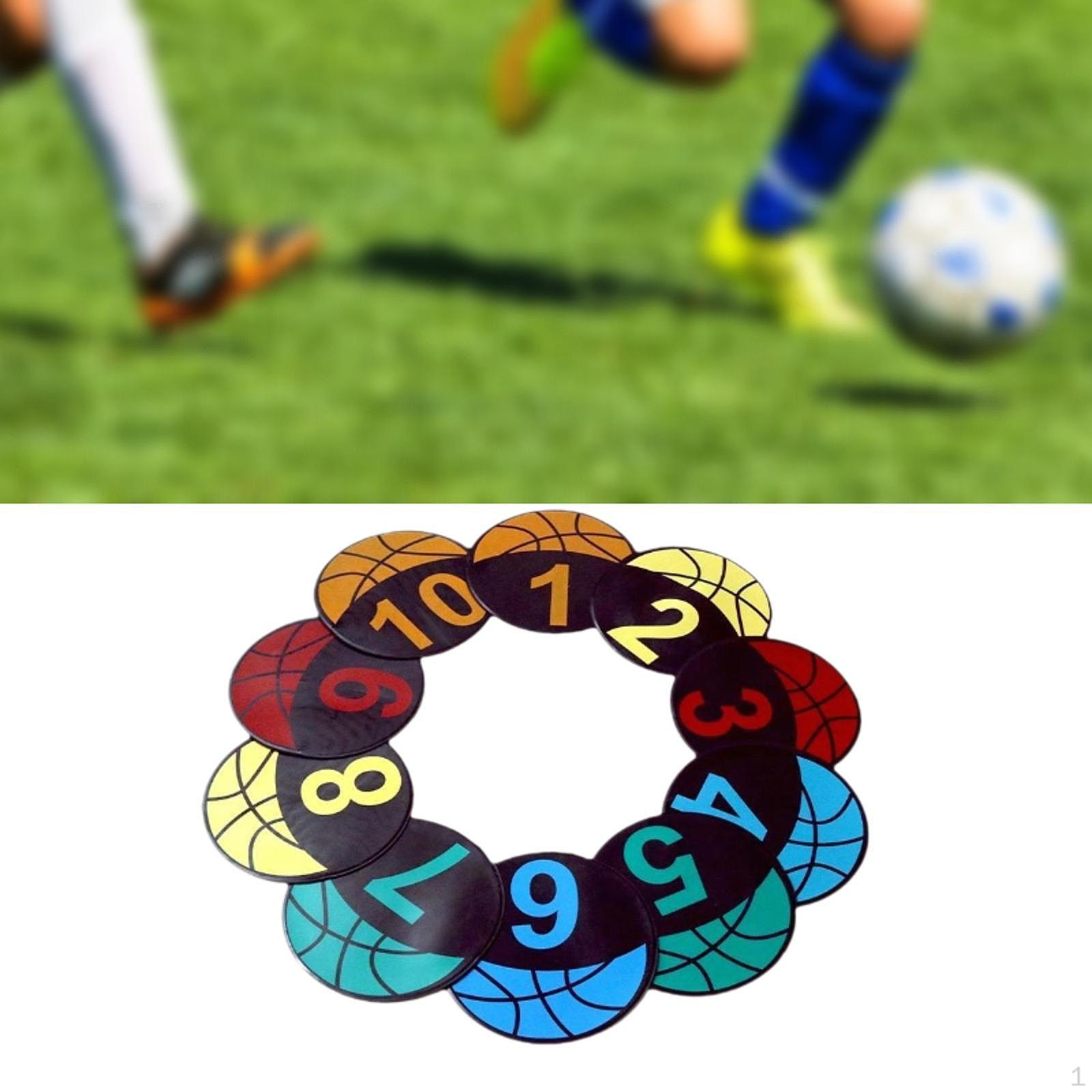 

Баскетбольные маркеры Футбольные коврики для тренировки навыков Прыжки на полу Силовые виды спорта Футбол 1 to 10