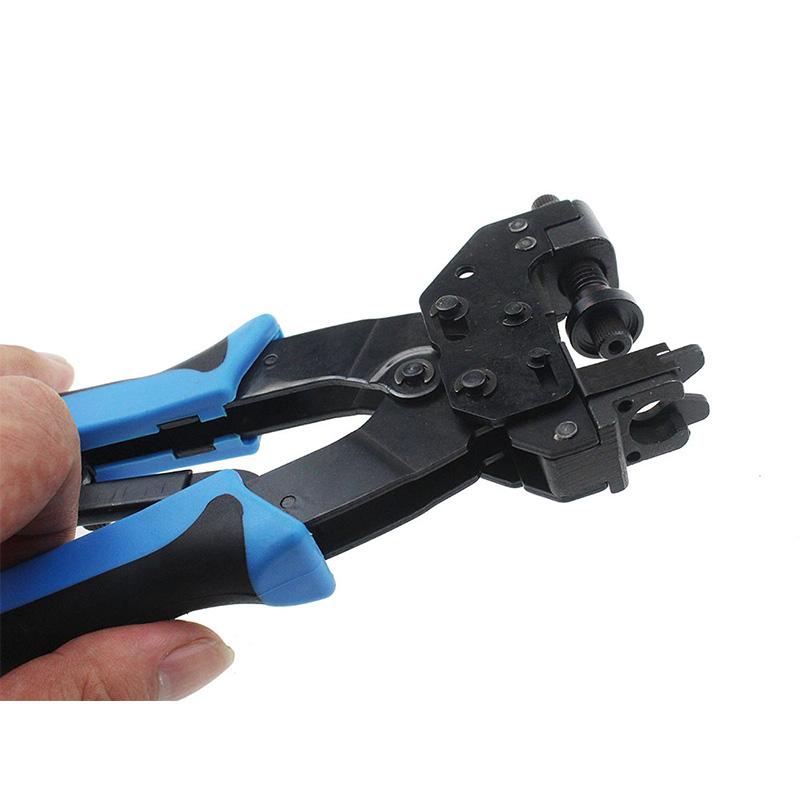 Professionelles Crimpwerkzeug für F-, BNC-, RCA-, RG 59- und RG6-Kabel (F-Typ) mit einem Querschnitt von 0,5–6 mm²