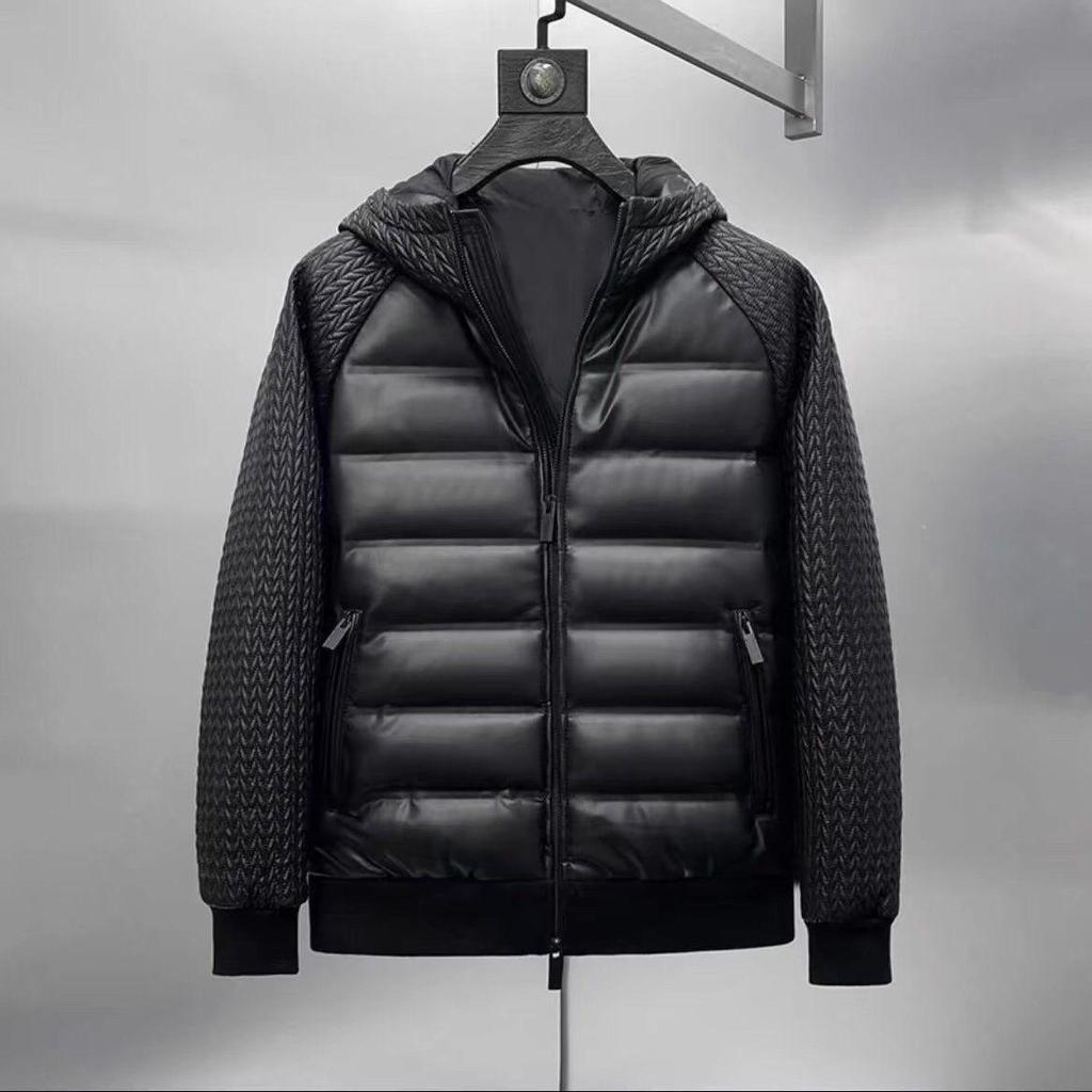 Πουπουλένιο Μπουφάν με Κουκούλα Σταχυού Σιταριού - Ζεστό, Ευέλικτο και Μοντέρνο για Φθινόπωρο & Χειμώνα