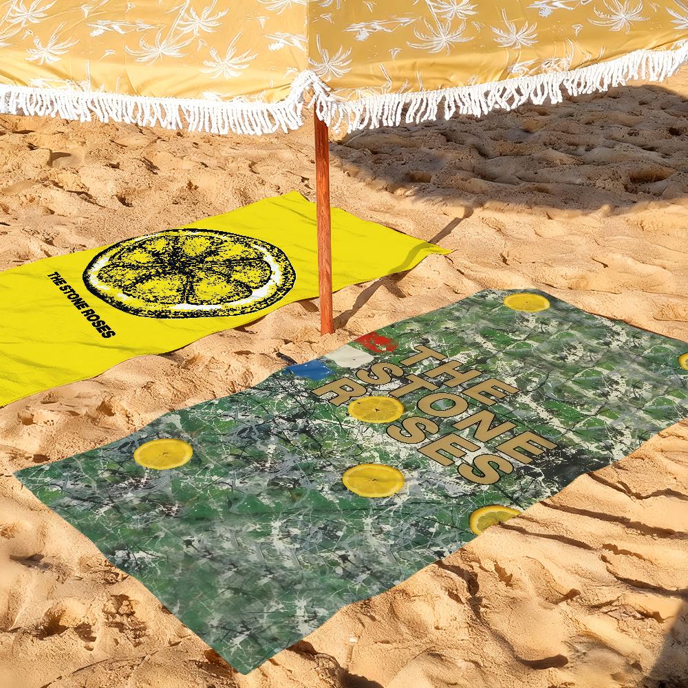 Rock Band S-Stone R-Roses Handtuch Schnelltrocknende Strandhandtücher Sind Geeignet Für Schwimmbäder Camping Yoga Und Das Fitnessstudio