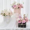 4PCS Portable Flower Box Rose Packaging Wrapping Gift Bag Shop Wedding Valentine's Day Birthday Party Paper Bag Box