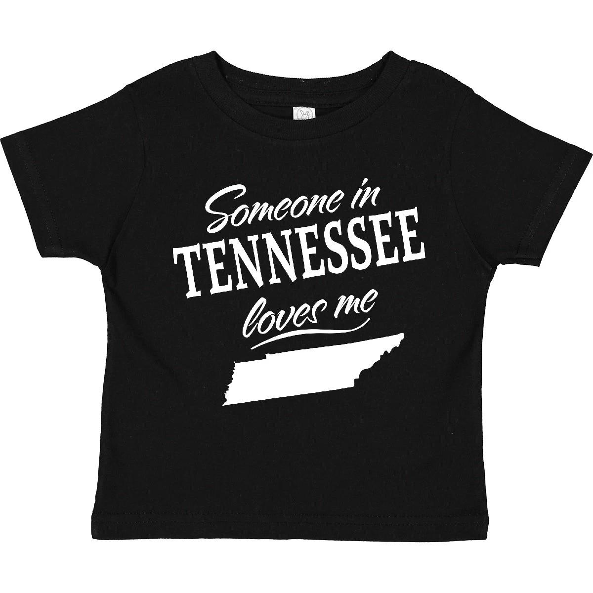Inktastic Someone In Tennessee Loves Me Toddler T-Shirt State Home Family Kids 150