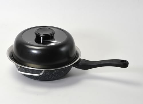 Pearl Metal Easy Steamer with Frying Pan, 24-26cm, HC-664