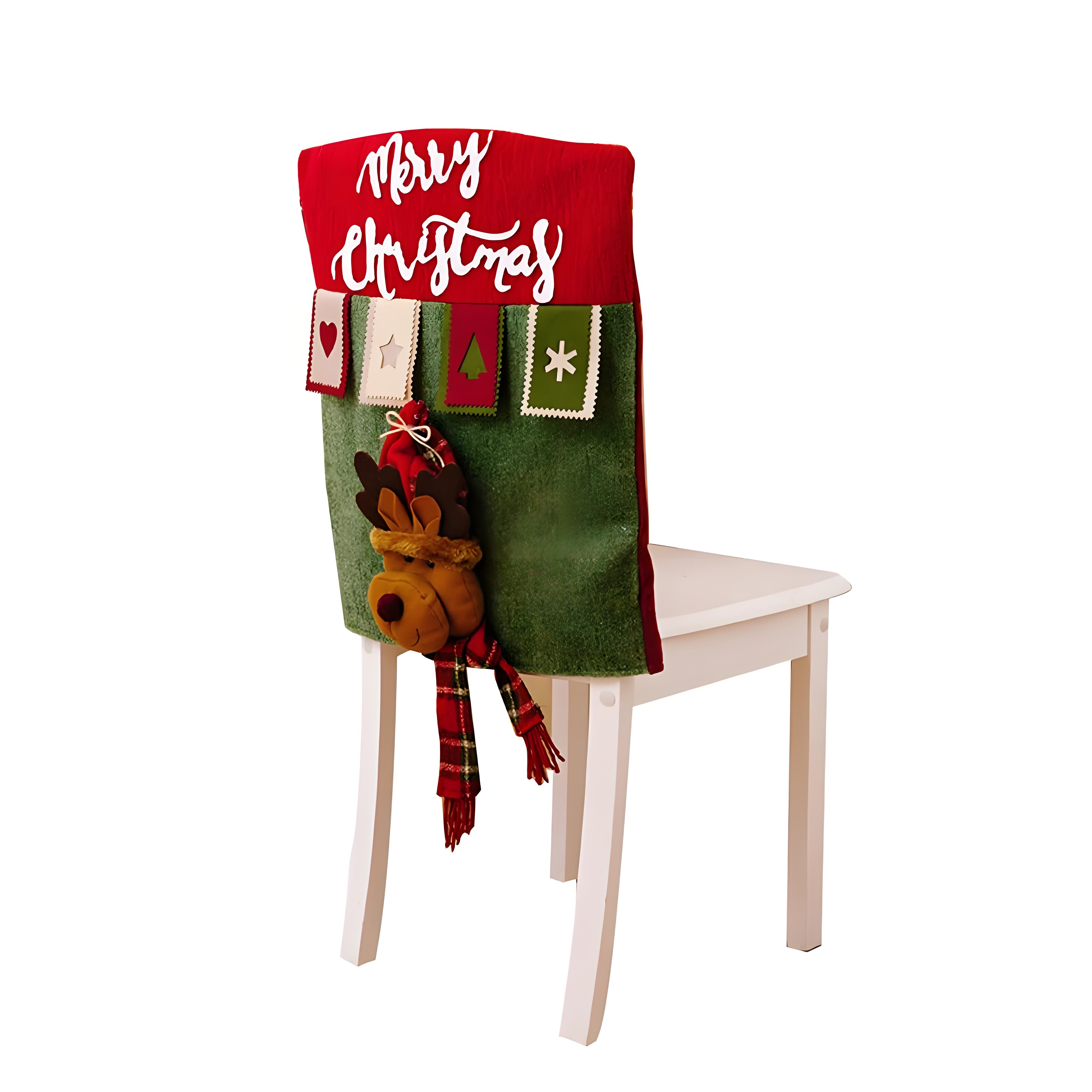 

Праздничные чехлы на спинки стульев| Эластичные спандекс праздничные накидки | для декора столовой на рождественскую вечеринку