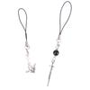 Trendy Mobile Phone Chain Women Sweet Cool Heart Cross Pendant Phone Strap Lanyard Keychain