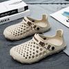 Fashion Summer Men Slippers EVA Clogs Sandals 2025 New Breathable Flat Outdoors Beach Shoes Home Leisure Sandals Fashion Summer Shoes