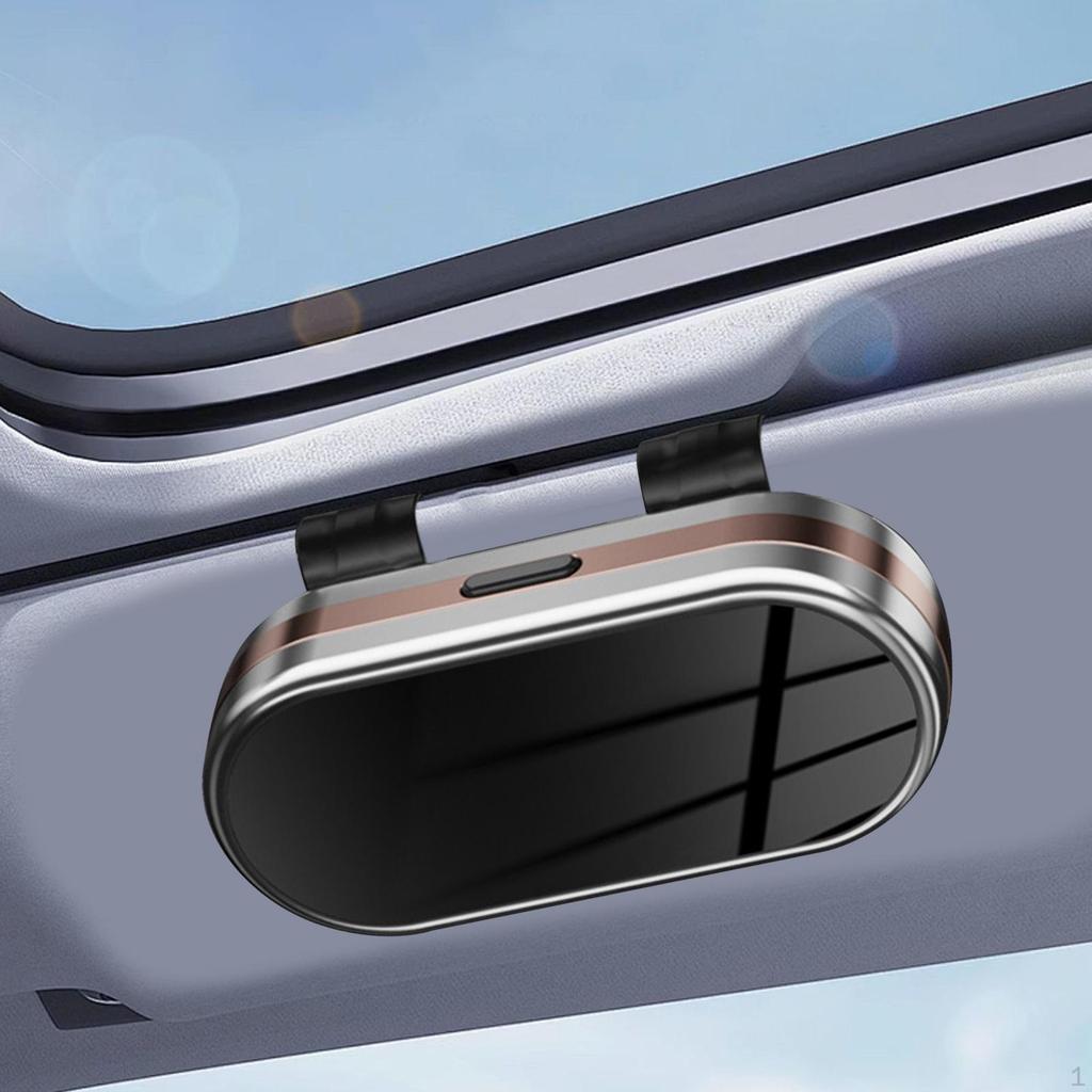 Car Visor Sunglasses Holder Auto Glasses Case Box Clip