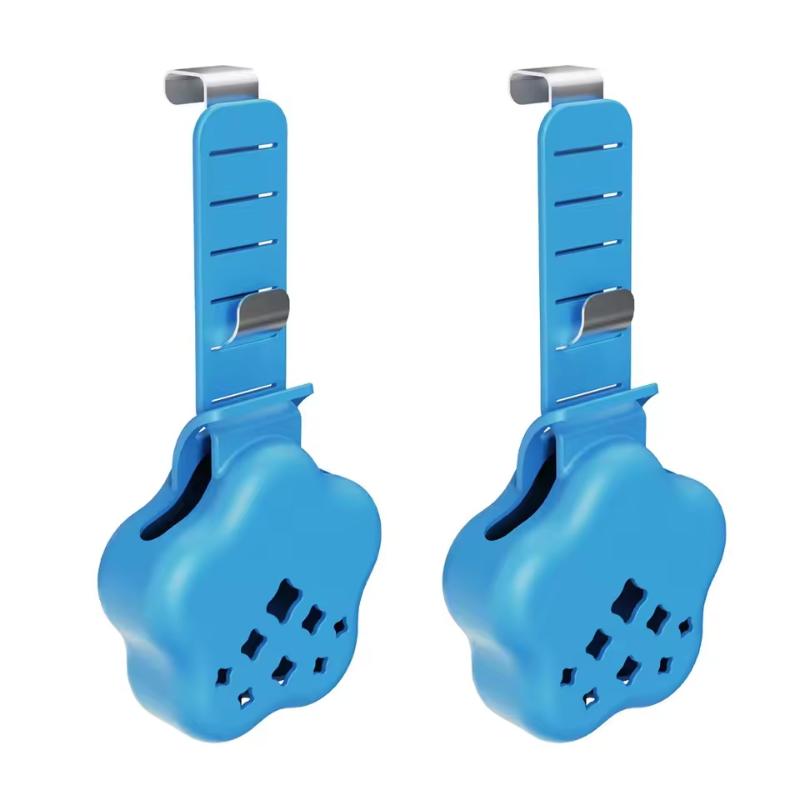 Silicone Toilet Bowl Cleaner Hanger Holder Waterproof Easy Installation Toilet Tank Deodorizer Rack for Office Bathroom