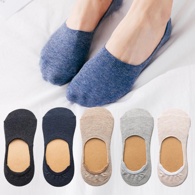 New Women Lace Socks Shallow Mouth Slipper Cotton Female Socks Bottom Silicone Non-slip Invisible Cute Socks Set 5 Pairs