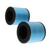 2PC AP0601 Filter Element Replacement Activated Carbon for Air Purifiers Compatible with Multiple Systems Long Lasting Use
