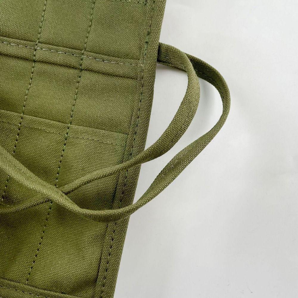 Portable Painting Brushes Storage Bag 22 Slots Roll Up Pen Bag  Desk Accessories