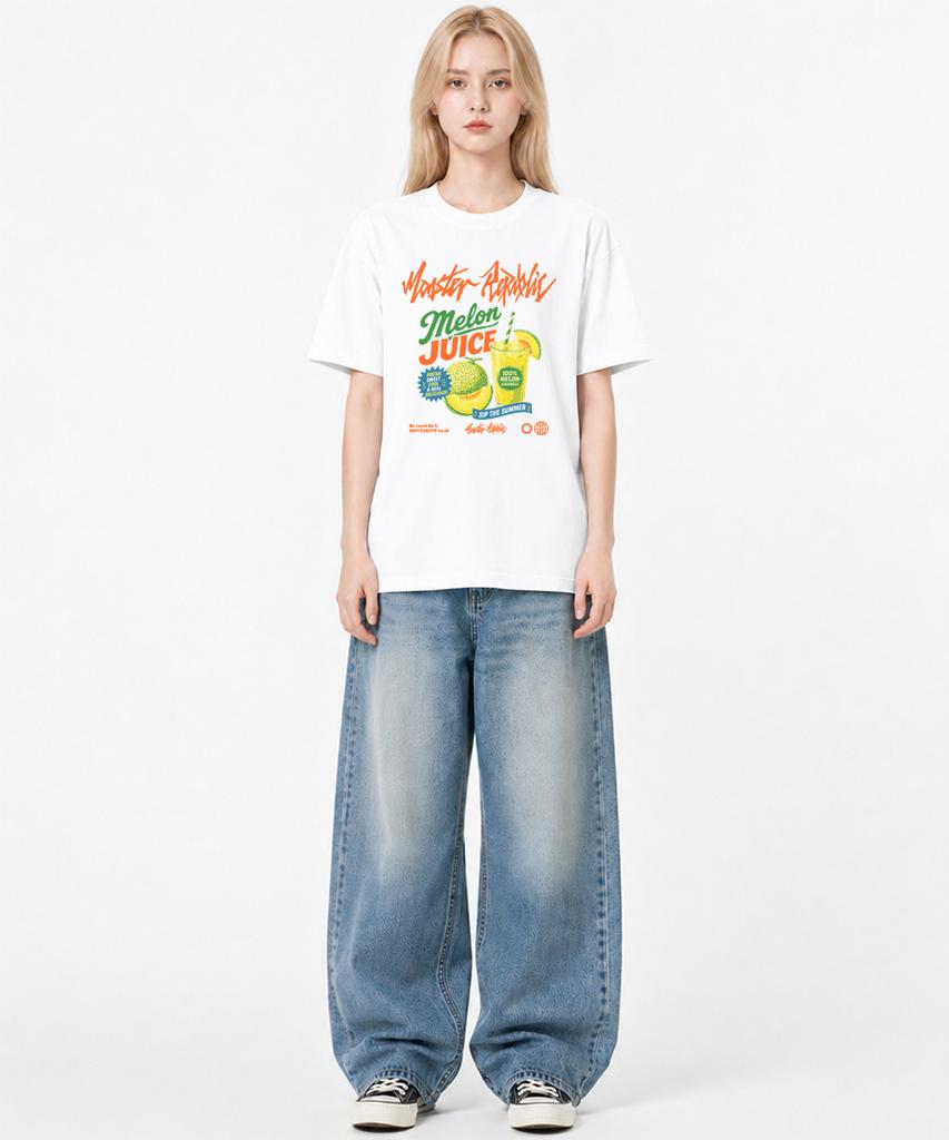 MONSTER REPUBLIC Melon Juice T-Shirt White_9138