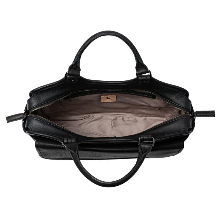 Official ORIGIN briefcase made by baseball glove manufacturer Horizontal genuine leather A4 shoulder bag Large capacity PC14 inch GA139 [Tryon] 2-way