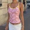 Western Style New Fashion Sexy Lace See-through Cami Sexy Lace See through Vest