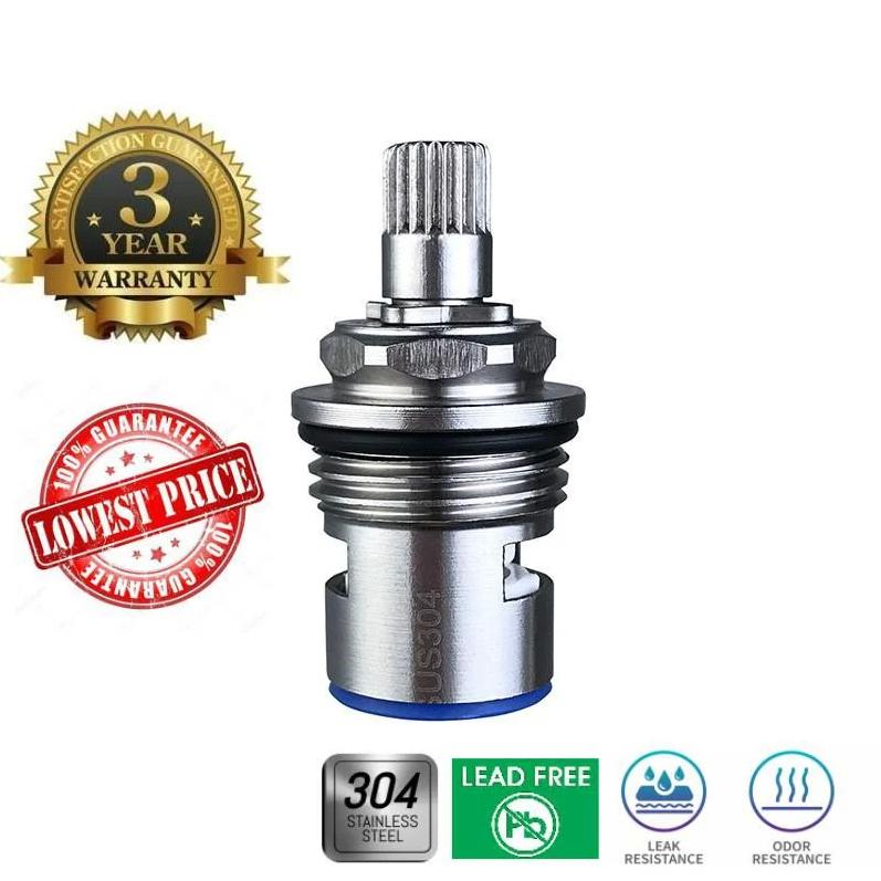 304 Stainless Steel Bath Kitchen Faucet Cartridge Replacement Part Ceramic Valve Stem Water Tap  Cold Water