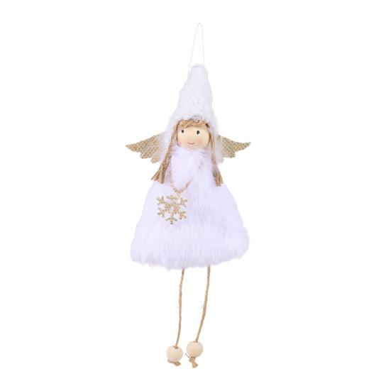 Christmas Tree Pendant Angel Doll Decorative Ornament Festive Home Decor Divine Charm Christmas Tree Hanging Element