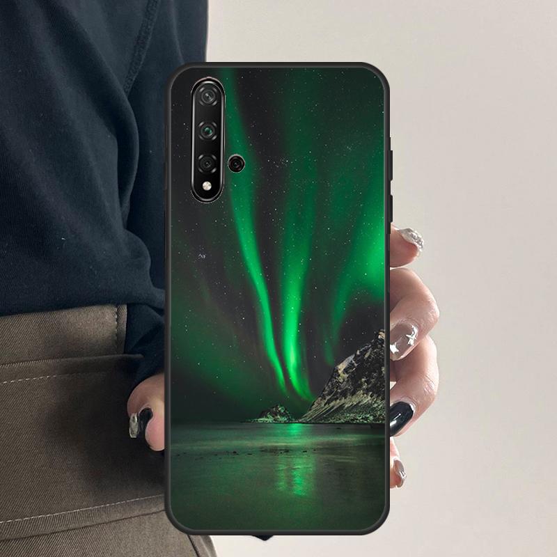 Northern Lights For Huawei Nova Y70 Y90 Y60 Y61 Y91 Y72 9 10 SE 12i 12s 11i 5T P60 Pro P20 P30 P40 Lite Case