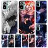 Kaisen J-Jujutsu Fushiguro Megumi Cover For Xiaomi Redmi Note 14 13 12S 12 11 Pro Plus Phone Case 11S 10S 10 11E 11T + 9S 9 Prin