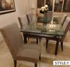 1/4/6pc Chair Cover Velvet Fabric Stretch Spandex Elastic Chair Slipcover Seat Case for Dining Room Wedding Hotel Banquet