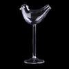Transparent Bird-Shaped Cocktail Glasseshigh Shed Wine Glass Drinking Cup