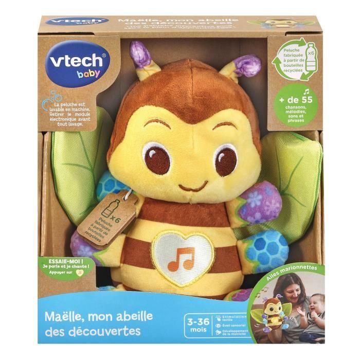 VTECH BABY - Play Green - Maëlle, Mon Abeille Des Découvertes (Bouteilles Plastique Recyclées)