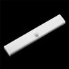White Body Induction Cabinet Lamp 10LED Rechargeable Wardrobe Lamp Mini Cabinet Lamp Household Household Goods