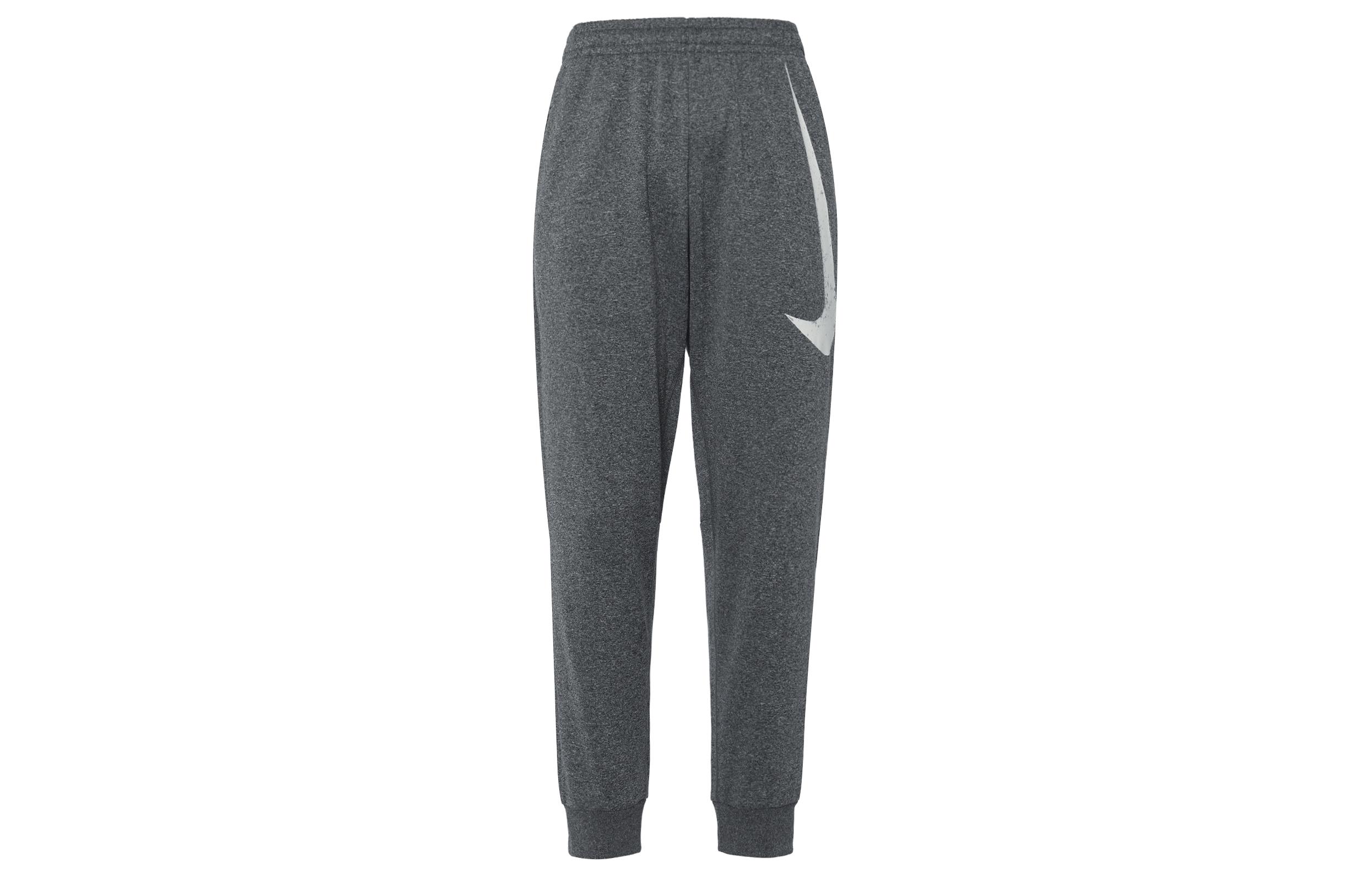 Nike Therma FIT Lace Up Fashion Versatile Fleece Lined Knitted Sweatpants Men s Black FZ1075-010 XXL