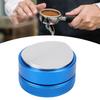Haushalt Küche Wiederverwendbar Edelstahl Kaffee Verteiler Tamper Pulverpresse Hammer Höhenverstellbar 51mm Blau