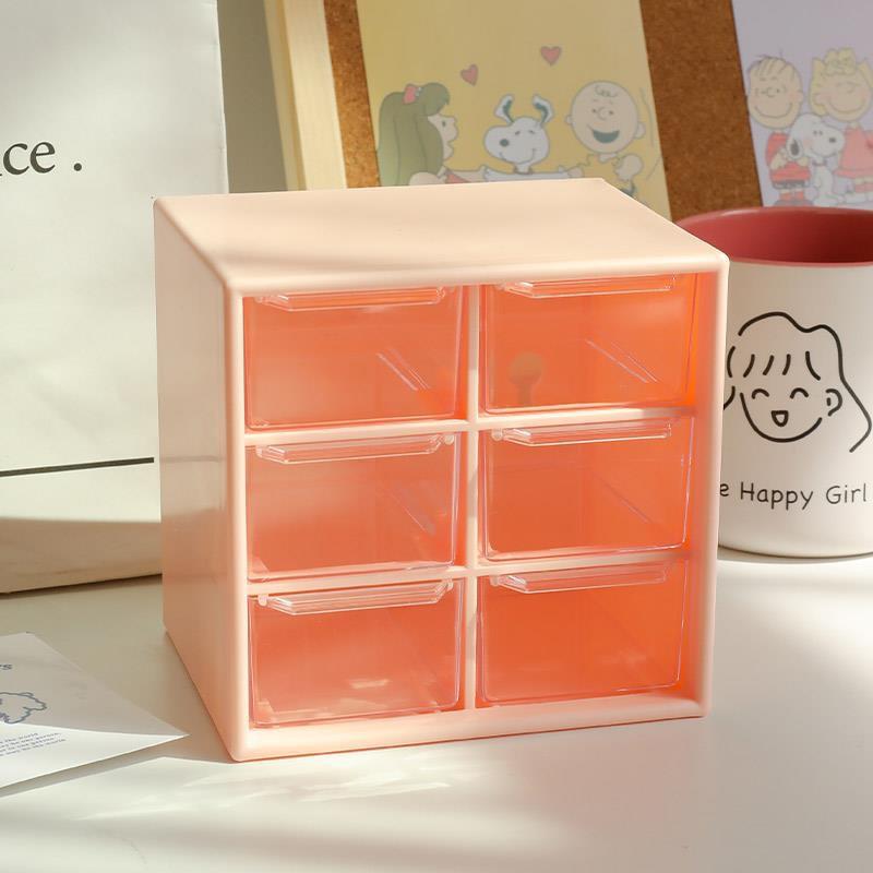 DIY Cream Glue Jewelry Box: Creative Nine-Grid Storage for Living Room or Bedroom