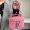 Small Elegant Ladies Handbag PU Leather Designer Shoulder Bag High Women's Crossbody Bags Chic Commuter Bags