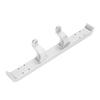 Aluminum Alloy Front Anti Collision Bumper Fit for MN D90 MN 99 MN 91 FJ 45 RC Upgrade Parts(Silver MN 001S )
