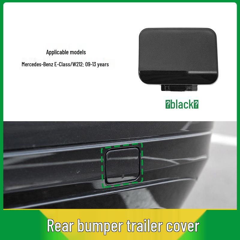 Compatibil cu 09-13 Mercedes-Benz Clasa E W212 Capac Cârlig de Remorcare Bara Spate 2128850326.