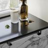 Vertical Laptop Storage Stand With AntiScratch Pad Secure Under Desk Mounting For Office And Home Use Space Efficient