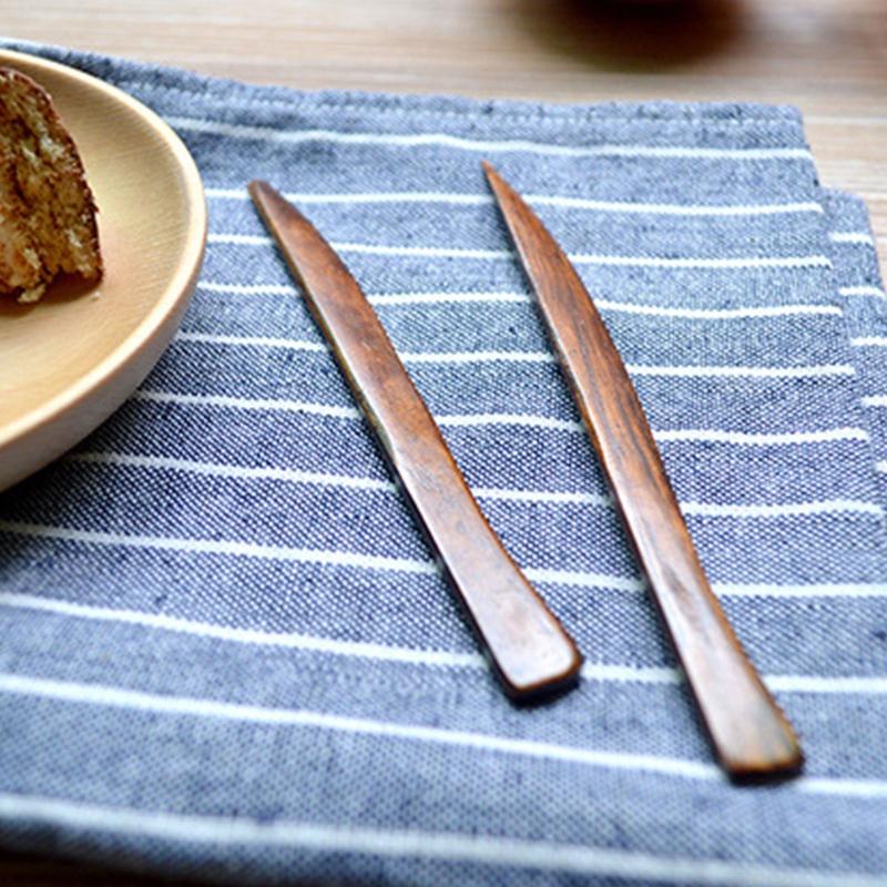 Wooden Dessert Knife Dessert Fork Cake Knife Dessert Knives Tableware Mini Cutlery Set Kitchen Accessories Wood Material
