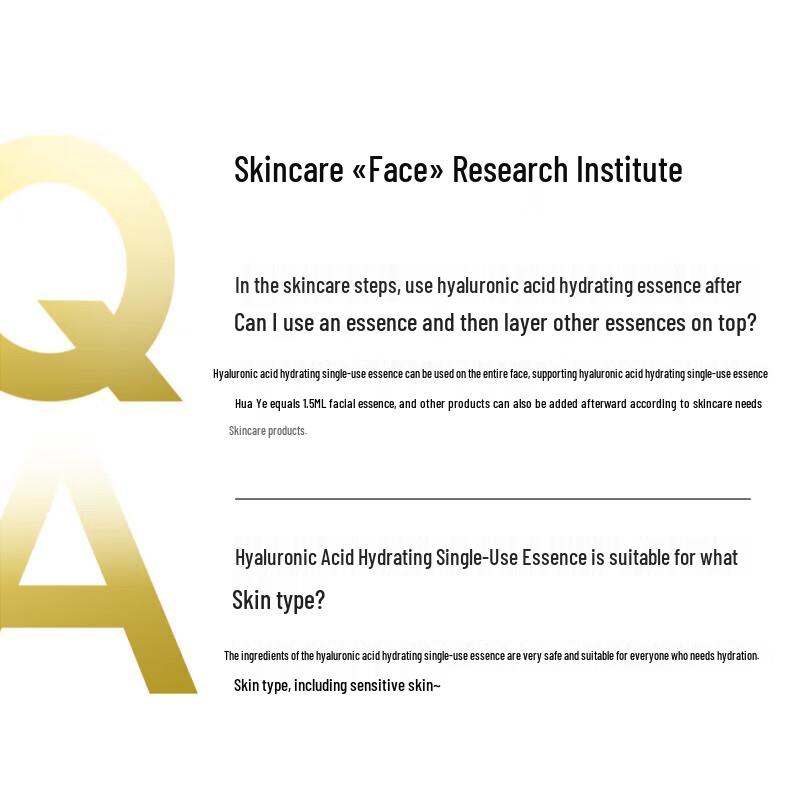 Runbaiyan Hyaluronic Acid Hydrating Single-Dose Essence