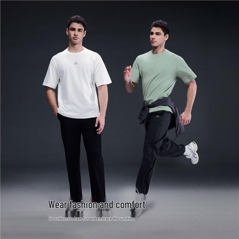 Giordano G-motion Men's Loose Fit Printed Triple-Protection Cotton T-Shirt