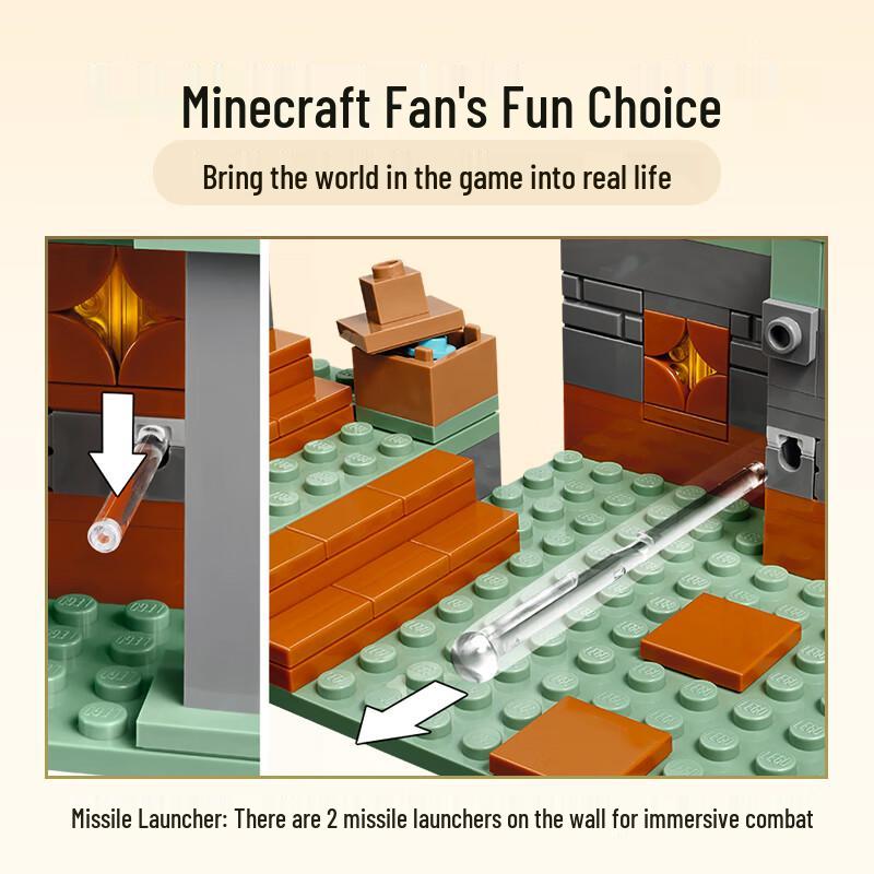 LEGO Minecraft Building Blocks