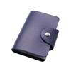 Card Holder With Multiple Card Slots Secure Snap Closure For Daily Carry Travel Business Use