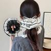 Korean Layered Flower Bow Lace Hollowed Scrunchies Sweet Ponytail Head Tie Party Hair Accessories For Women Cute Headwear