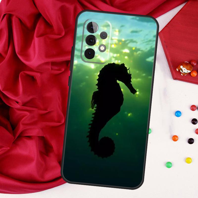 Starfish Seahorse Pattern For Samsung Galaxy A55 A53 A33 A13 A35 A15 A36 A56 A26 A16 A22 A32 A52 A54 A34 A06 A05 Case