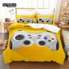 Cartoon Game Machine Bedding Set, 3Pcs Duvet Cover Set, Soft Comfortable Breathable Duvet Cover, For Bedroom Guest Room Decor