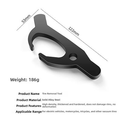 Gentle Tire Handler Auxiliary Wrench Compact Size Design Easy To Store Resilient Wrench Alloy Steel Tire Removal Tool
