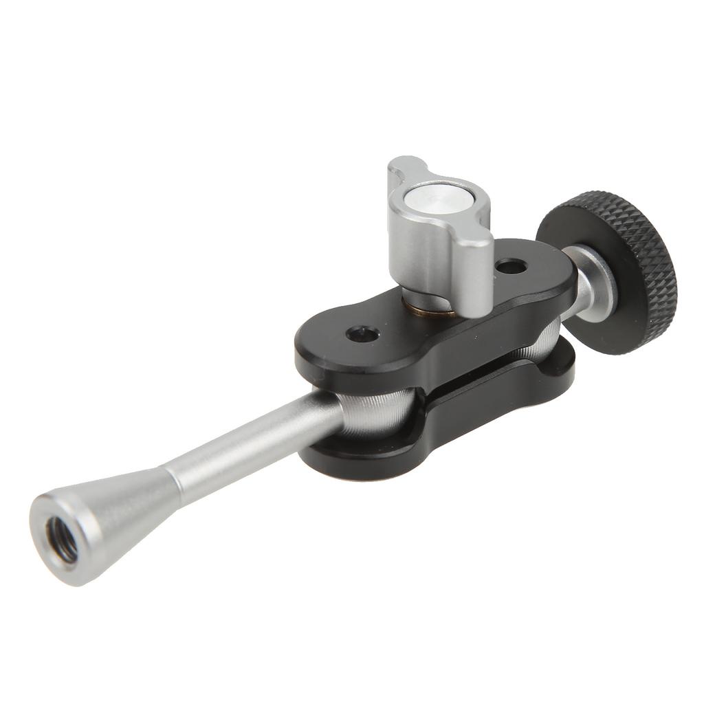 Camera Extension Mount Bar Universal Aluminium Alloy Camera Extend Bracket For Fill Light Live Microphone TM‑4 93mm